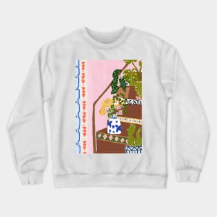 Bohemian Stairs Crewneck Sweatshirt